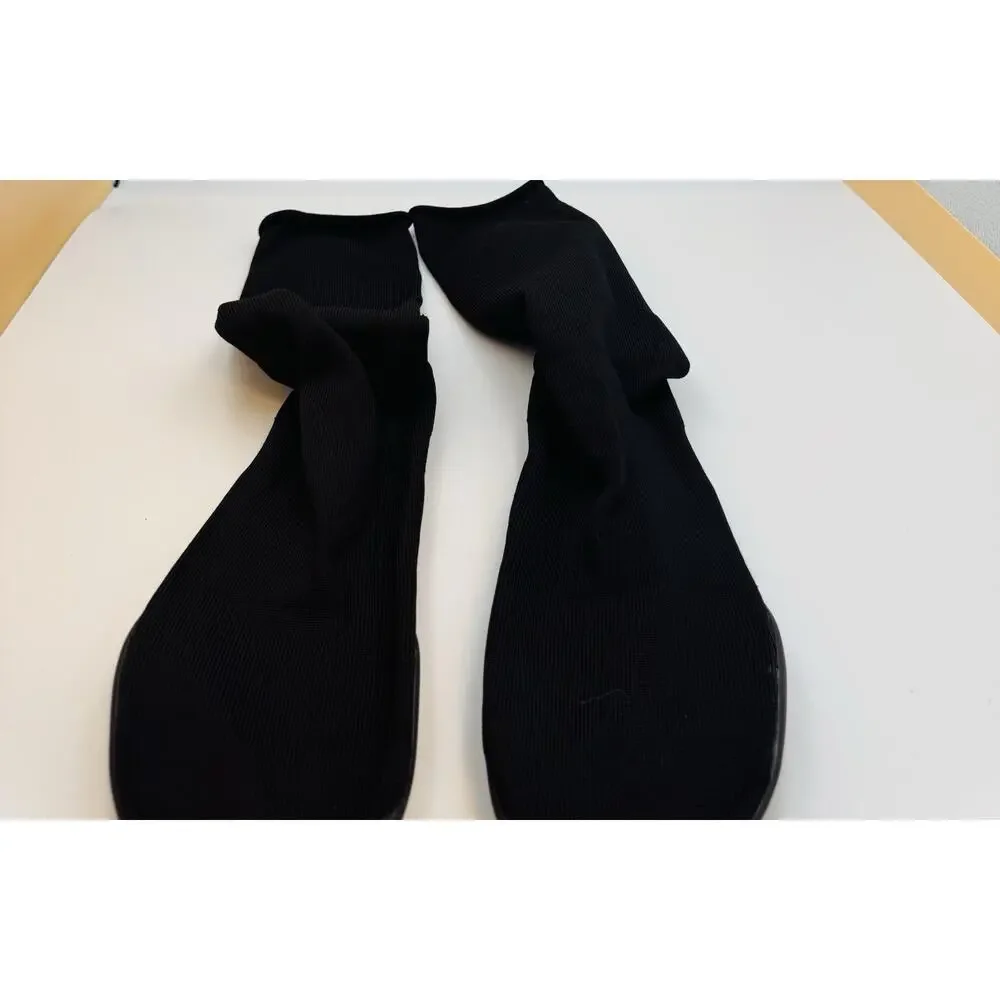 YZY Yeezy Pods Black Size 3 US Men 11-13 Made in Italy NEW Unworn w/ Bag